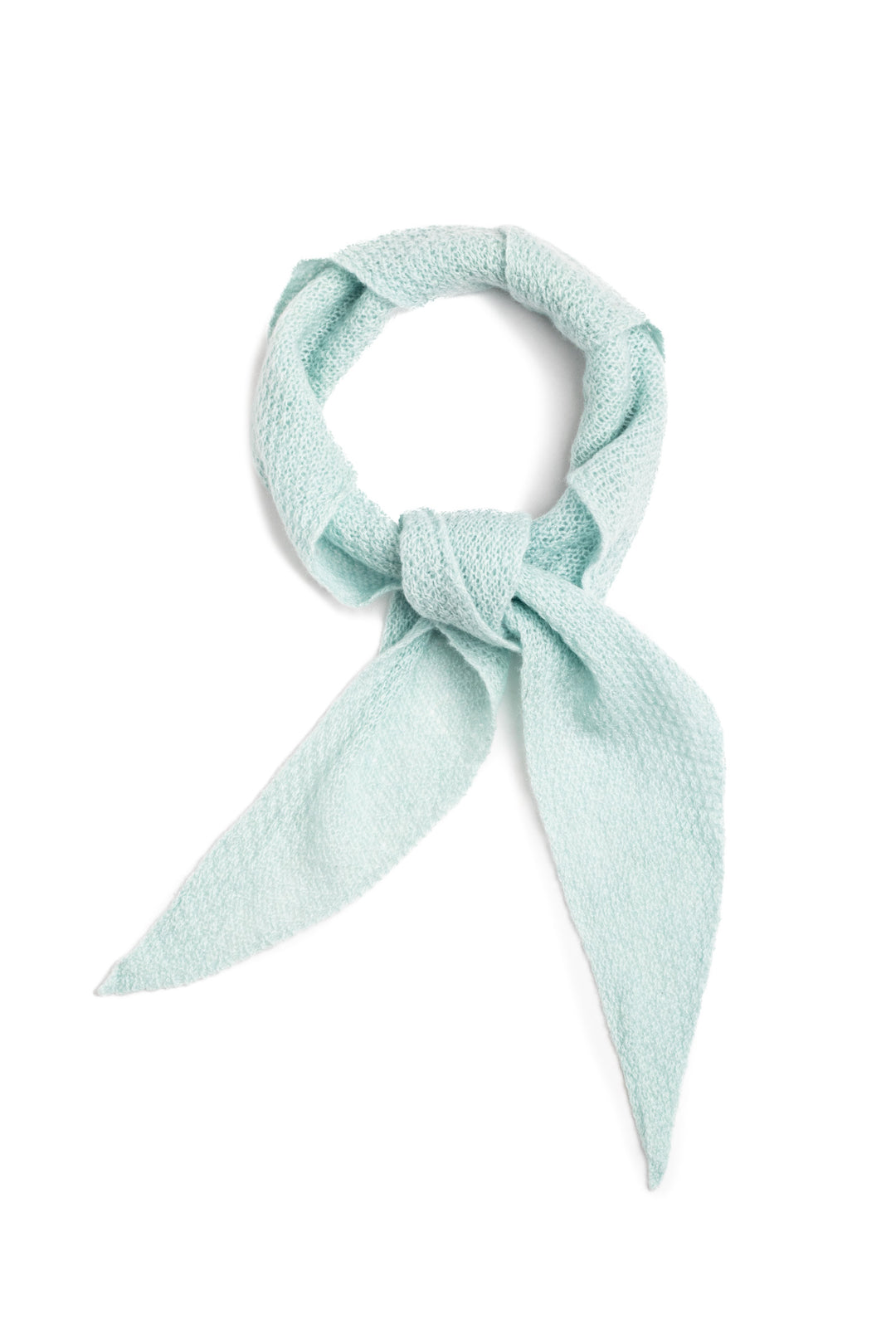 Cashmere triangle scarf #colour_spray